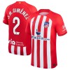 Officiële Voetbalshirt Atlético Madrid J.M. Gimenez 2 Thuis 2023-24 - Heren